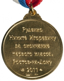 Фото товара Нагрудная медаль «За успехи, 2010-2011 гг.» в интернет-магазине нумизматики МастерВижн
