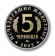 Фото товара Монетовидный жетон «Мозазавр» вар.1 пруф в интернет-магазине нумизматики МастерВижн