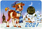 Календарь 2021 года с жетоном «МВ - Год быка». Теленок (м)