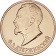 Набор разменных монет 2017 года «ФСБ РФ» с жетоном «Ф.Э. Дзержинский»