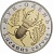 Монетовидный жетон «Жук-олень» вар.2