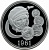 Фото Монетовидный жетон «Один полтинник. 1961 год - Гагарин» в интернет-магазине нумизматики мастервижн
