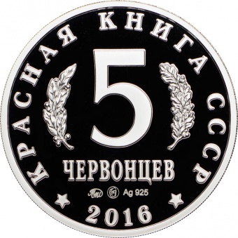 Монетовидный жетон «Эмпуза полосатая» 2016